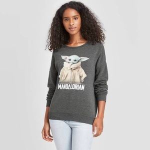 Star Wars Mandalorian Baby Yoda Graphic Sweatshirt